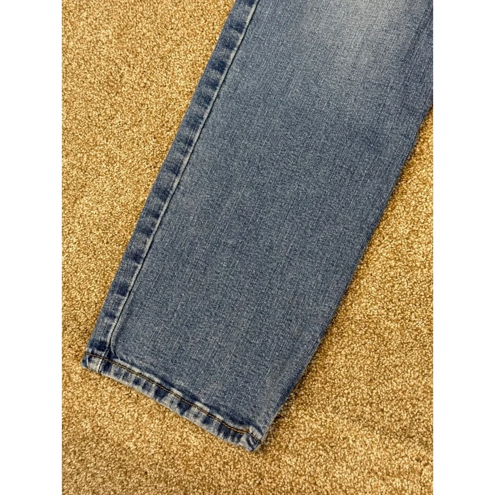 Levis 511 Slim Fit Mens Jeans W38 L32 Medium Wash Blue Denim 38x32 Grunge Work